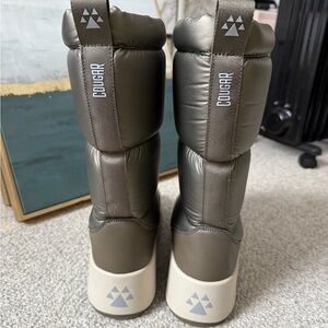 Cougar Metallic Gray Snow Boots